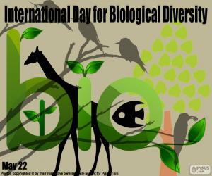 yapboz Uluslararası biyolojik çeşitlilik günü